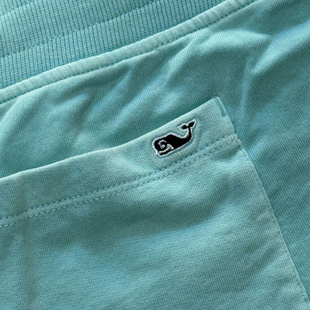 EUC Vineyard Vines Baby Blue Aqua Booty Cheeky Shorts Soft Knit Cotten Blend L - Picture 8 of 12
